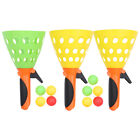  3 Pairs Click and Toss Game Baby Outdoor Toys Launch Throw Child Sports