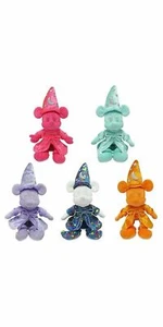 Disney Ink & Paint Sorcerer Mickey Mouse Mystery Plush Paint Can Set of 5 - Picture 1 of 1