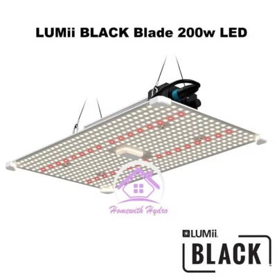LUMii LAMA NERA 200w Luce di crescita LED - Idroponica