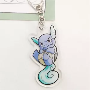 Pokemon Wartortle Metal Keychain Charm New - Picture 1 of 1