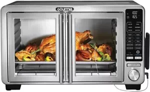 Horno tostador freidora de aire digital Gourmia XL con puertas francesas de un solo tirón GTF7660 - Imagen 1 de 4