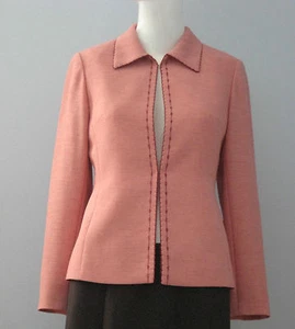 MILCO Size 36 Pink Fully Lined Blazer - Picture 1 of 4