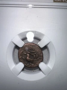 1847-1860 Cambodian 2PE Hamza Bird NGC Certified - Picture 1 of 6