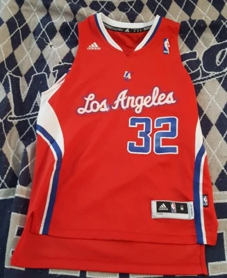 Camiseta deportiva Blake Griffin Auténtica Clippers Adidas NBA Baloncesto Juvenil M 32 Foto 1 de 2