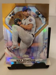 2022 Topps Chrome Update MAX SCHERZER Diamond Greats #DGC-66 NY Mets - Picture 1 of 2