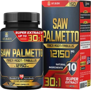 10In1 Saw Palmetto Extract Capsules for 5 Months - Equivalent to 12150Mg, Ble... - Picture 1 of 12