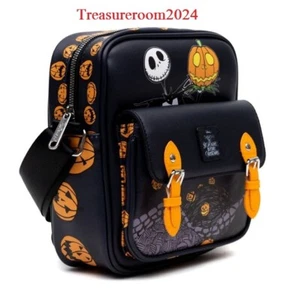DISNEY Nightmare Before Christmas Halloween Crossbody Bag NEW! Buckle Down - Picture 1 of 6