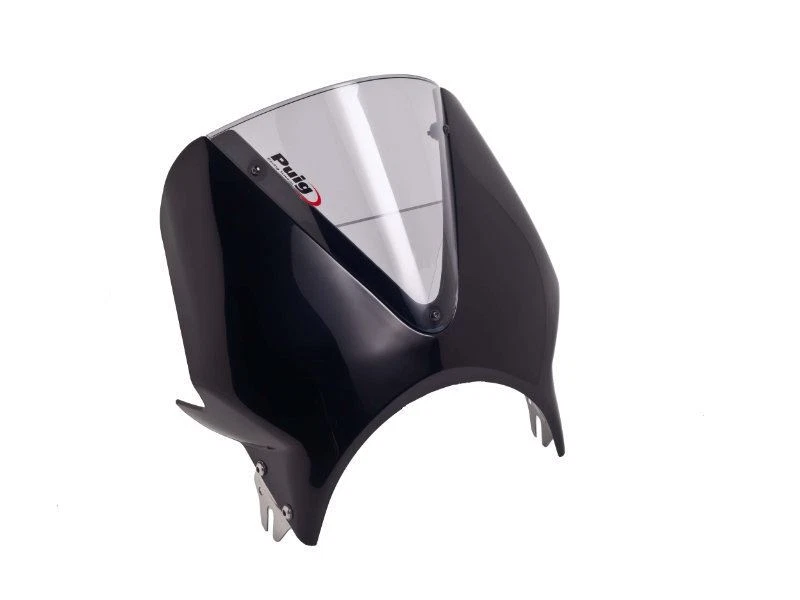 Puig Black Fairing With Light Smoke Vision Screen Suzuki GS 500 E 1996-2008 - Image 1 of 1