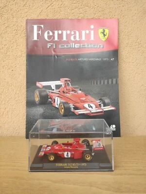 Ferrari 312 B3-73 1973 Arturo Merzario Formula 1 modellino 1/43 altaya fascicolo - Immagine 1 di 4