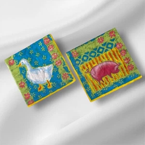 Party Napkins - 3-Ply High Quality Dinner Luncheon Napkins 20-Count - Picture 1 of 5