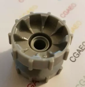 1 X Lego 32007 Technic Tread Hub - Pearl Light Gray - Imagen 1 de 1