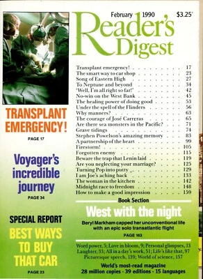 Reader's Digest Australia - December 1990 - Jim Henson + Lin Yutang - Image 1 of 2