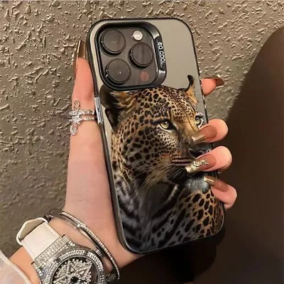 Case For iPhone 16 Pro Max 15 14 13 12 Mini 11 SE 8 7 Leopard Animal Phone Cover - Image 1 of 4