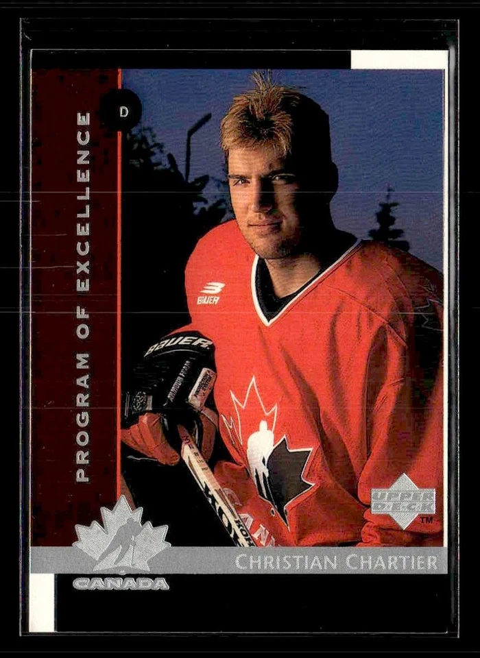 1997-98 Upper Deck - #402 Christian Chartier RC - Canada - Image 1 of 2