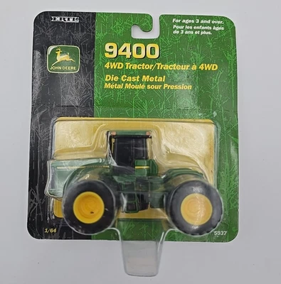 Tractor Ertl 2000 John Deere 1/64 fundido a presión 9400 4x4 #5937 *NUEVO* Foto 1 de 4