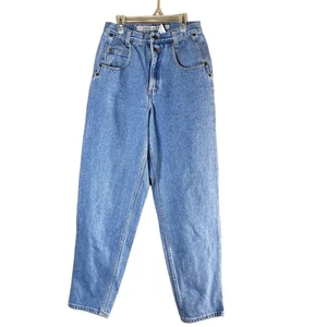 Zena Jeans Damen Größe 10 Helle Waschung Vintage Mom High Rise Tapered Retro - Bild 1 von 10