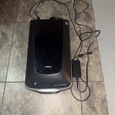 Epson Perfection V500 Photo Scanner Hard Wired Power Cord - Image 1 of 4