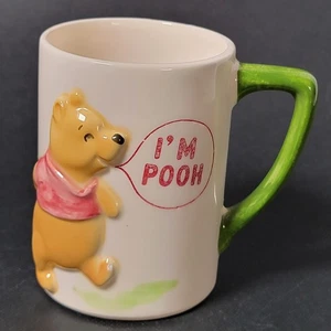 Rara tazza da tè piccola HTF vintage anni '60 WDP Walt Disney Productions "I'm Pooh" Giappone ZJ - Foto 1 di 13