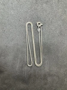 2,5 g Vintage Sterling Silber 925 Box Kette 16" Schmuck Konvolut W - Bild 1 von 7