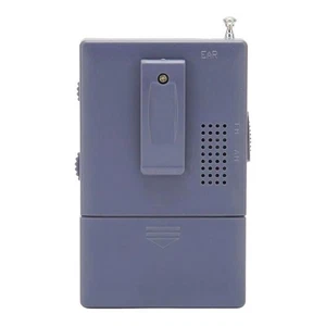 Compact Portable AM FM Pocket Radio Battery Operated Transistor Small Size - Picture 1 of 12