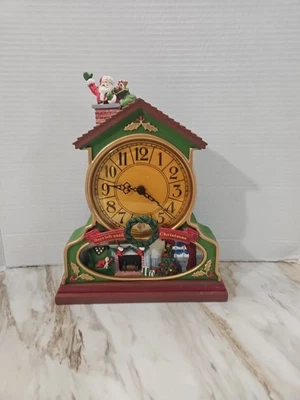 AVON 2007 ADVENT CLOCK: Musical Lights Countdown Days Left Until Christmas - Image 1 of 4