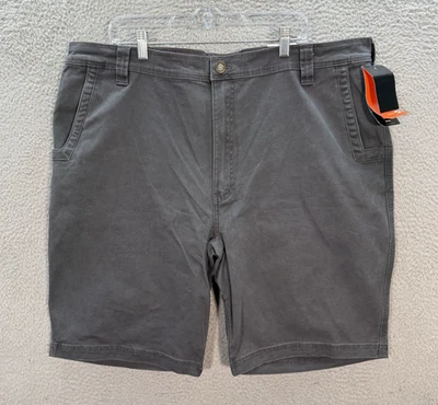 Pantalones Cortos Paredes Para Hombres 42 Gris Pato Lona Dalhart Calce Relajado Ropa de Trabajo Flexible NUEVO Foto 1 de 4