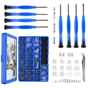 Upgrade Version Magnetisches Brillenreparaturset, Brillenreparaturwerkzeug-Kit mit... - Bild 1 von 7
