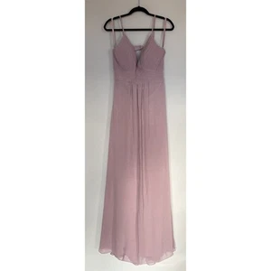 Mori Lee Dress Women's 10 Plum Madeline Gardner Open Back Formal Dress - Picture 1 of 10