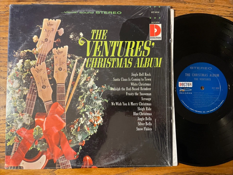 The Ventures Christmas Album LP Dolton Stereo DG True 1st Press TOP M-!!!! Foto 1 de 4