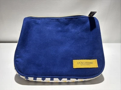L'Occitane Azul Marino Pana Artículos de Aseo/Maquillaje Bolsa de Viaje/Estuche/Bolso con Cremallera Nuevo con Etiquetas Foto 1 de 4