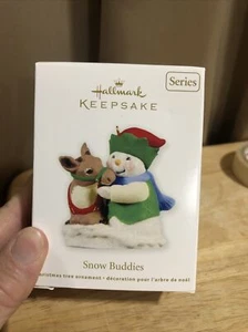 Hallmark Keepsake Ornament 2011 Snow Buddies Series Colorway NEW (88-68) - Picture 1 of 5
