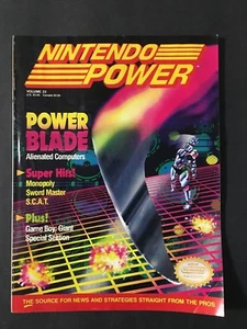 Nintendo Power Magazine April 1991 Band 23 Power Blade mit Poster - Bild 1 von 2