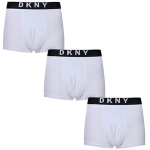 DKNY 3 Pack Men's Trunk New York Size S - XL White NEW - Picture 1 of 3