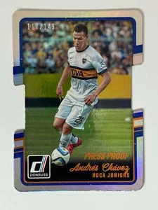 2016 Donruss Soccer Press Proof Die-Cuts #42 Andres Chavez 117/149 - Picture 1 of 2