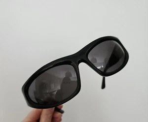Akila Bricks & Wood Collab Sunglasses Lomita Wraparound Black 70s 90s Style - Picture 1 of 15