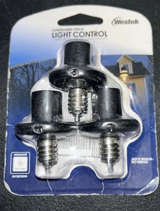 Westek Light Control Candelabra Outdoor SLC2BCB3NB Dusk to Dawn 3 pk - Picture 1 of 2