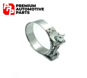 Motorcycle Stainless Exhaust Clamp 51mm 52mm 53mm 54mm 55mm *Mikalor* - Picture 1 of 2