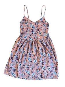 Vestido floral rosa para mujer - talla pequeña - Imagen 1 de 3