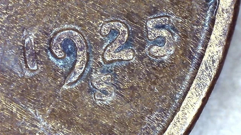 1925 s Lincoln Wheat Cent  Improper Alloy Mix , Woody  Error. # 121 Cover
