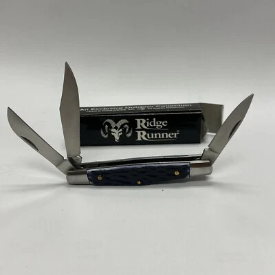 Navaja de bolsillo Ridge Runner de colección de 3 hojas RR345BL NUEVA EN CAJA Foto 1 de 4
