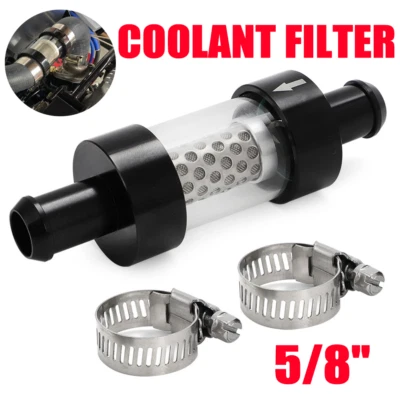 5/8" For Auto Truck Off Road Inline Heater Core Coolant Filter Inspection System - Image 1 of 4