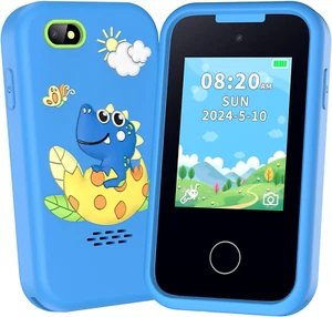 Kid Smart Phone Dinosaur Toy, Touchscreen Smartphone for Kid Xmas Birthday Gift - Picture 1 of 12