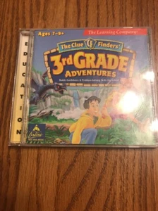 Video Game PC The ClueFinders 3rd Grade Adventures Learning Company Jewel - Picture 1 of 5