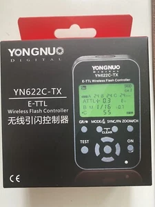 Yongnuo YN622C-TX E-TTL LCD Wireless Flash Controller Trigger For Canon DSLR - Picture 1 of 3