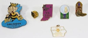 Vintage Lot of Royal Order of Jesters Shriner Mason Pins & 1 Medal ~ Lot #11 - Picture 1 of 6