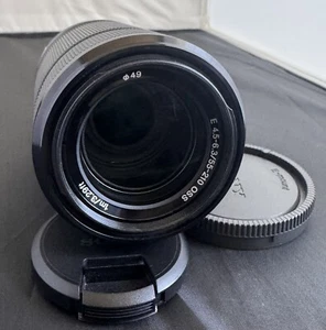 Sony SEL 55-210mm f/4.5-6.3 Aspherical IS OSS Lens - Picture 1 of 3