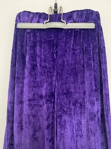 RARE - Rifat Ozbek, 80s Vintage, Crushed Velvet, Purple leggings, Size 8, EUR 36 - Picture 1 of 14