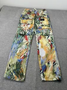Billionaire Boys Club Cargo Pants Size Small BBC Streetwear Tropical Hawaiian - Picture 1 of 11