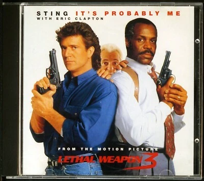 Sting & Eric Clapton - It's Probably Me (single) - CD [75001] US - Image 1 of 4
