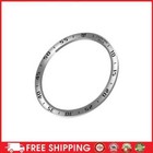 Bezel Bumper Ring for Samsung Galaxy Watch 4 Classic 46mm (A Silver Black)